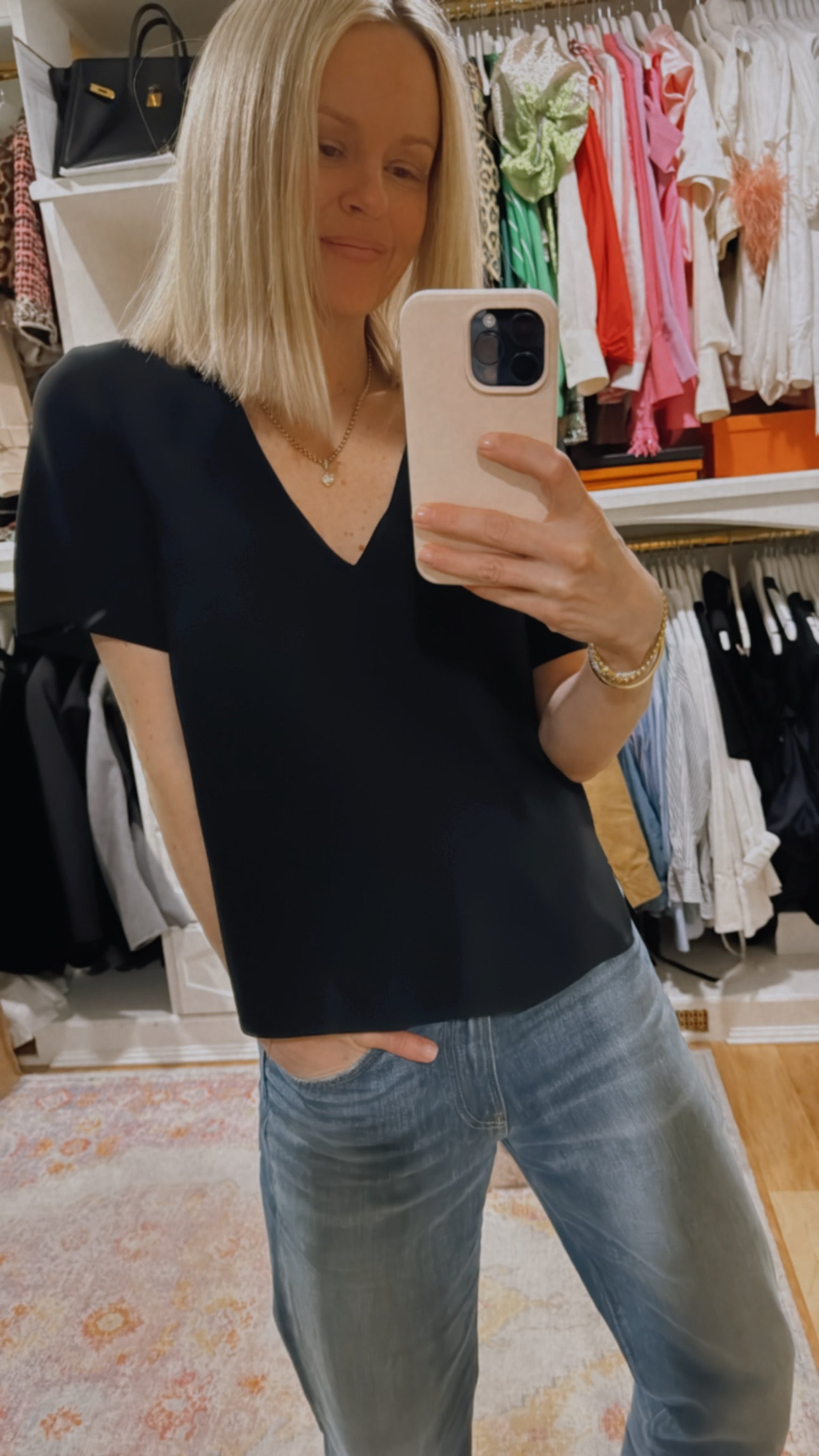 A.L.C. V-neck Blouse