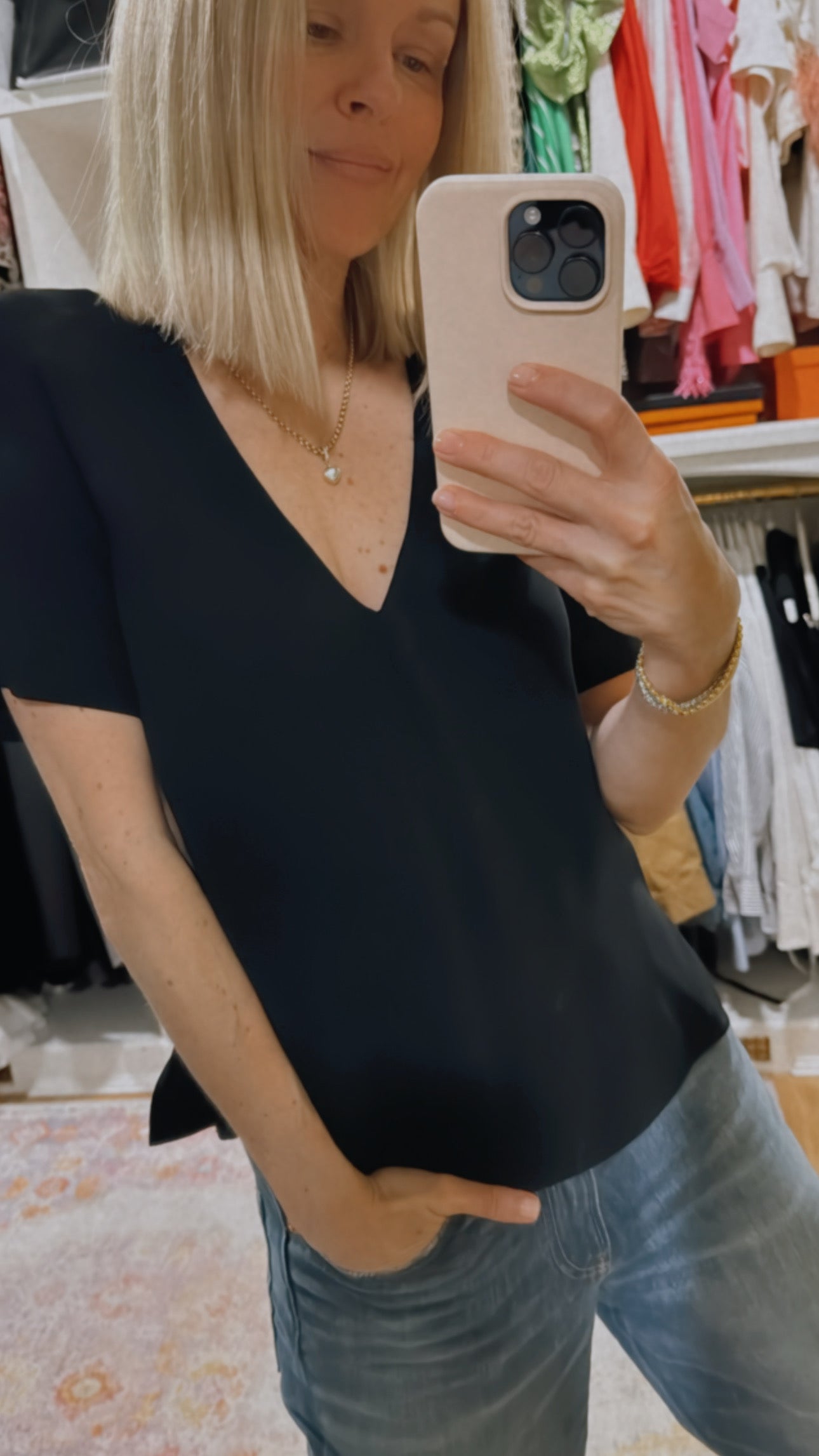 A.L.C. V-neck Blouse