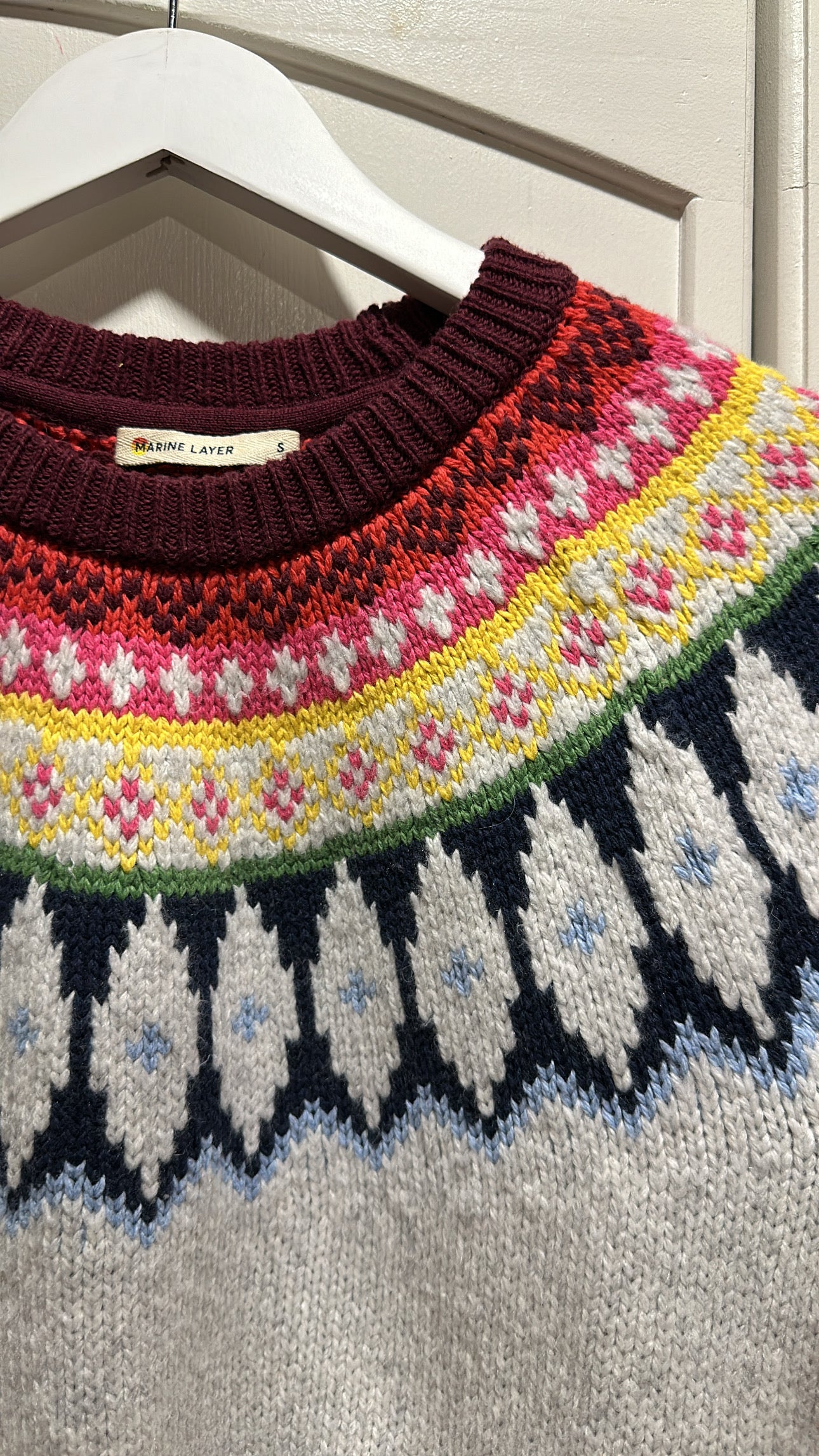 Marine Layer Fair Isle Sweater