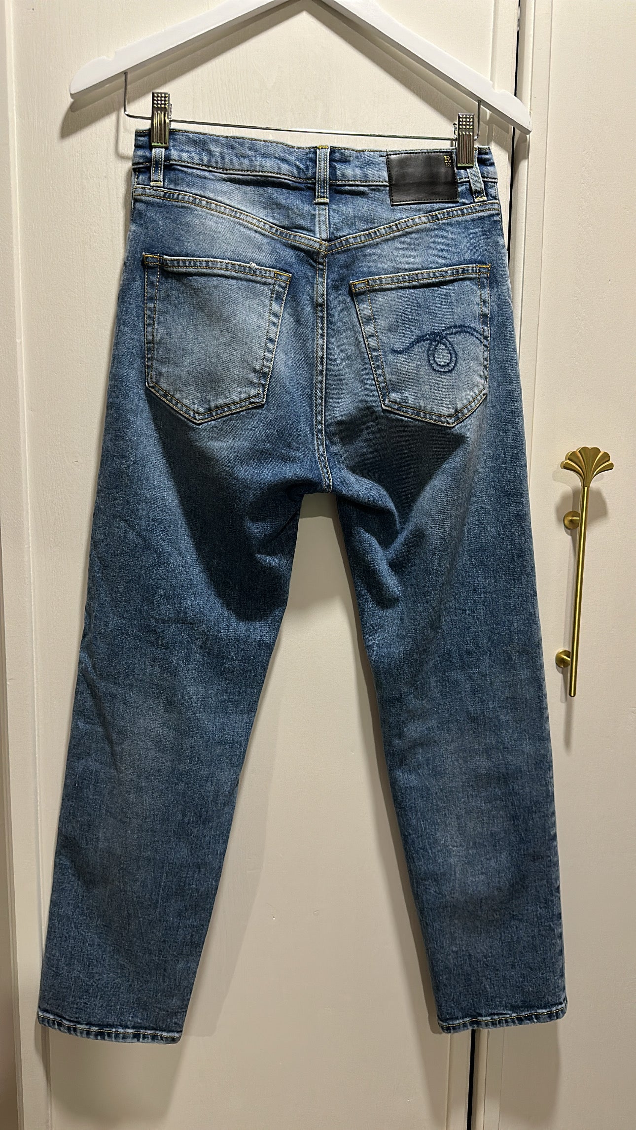 R13 'Shelley' Slim Denim