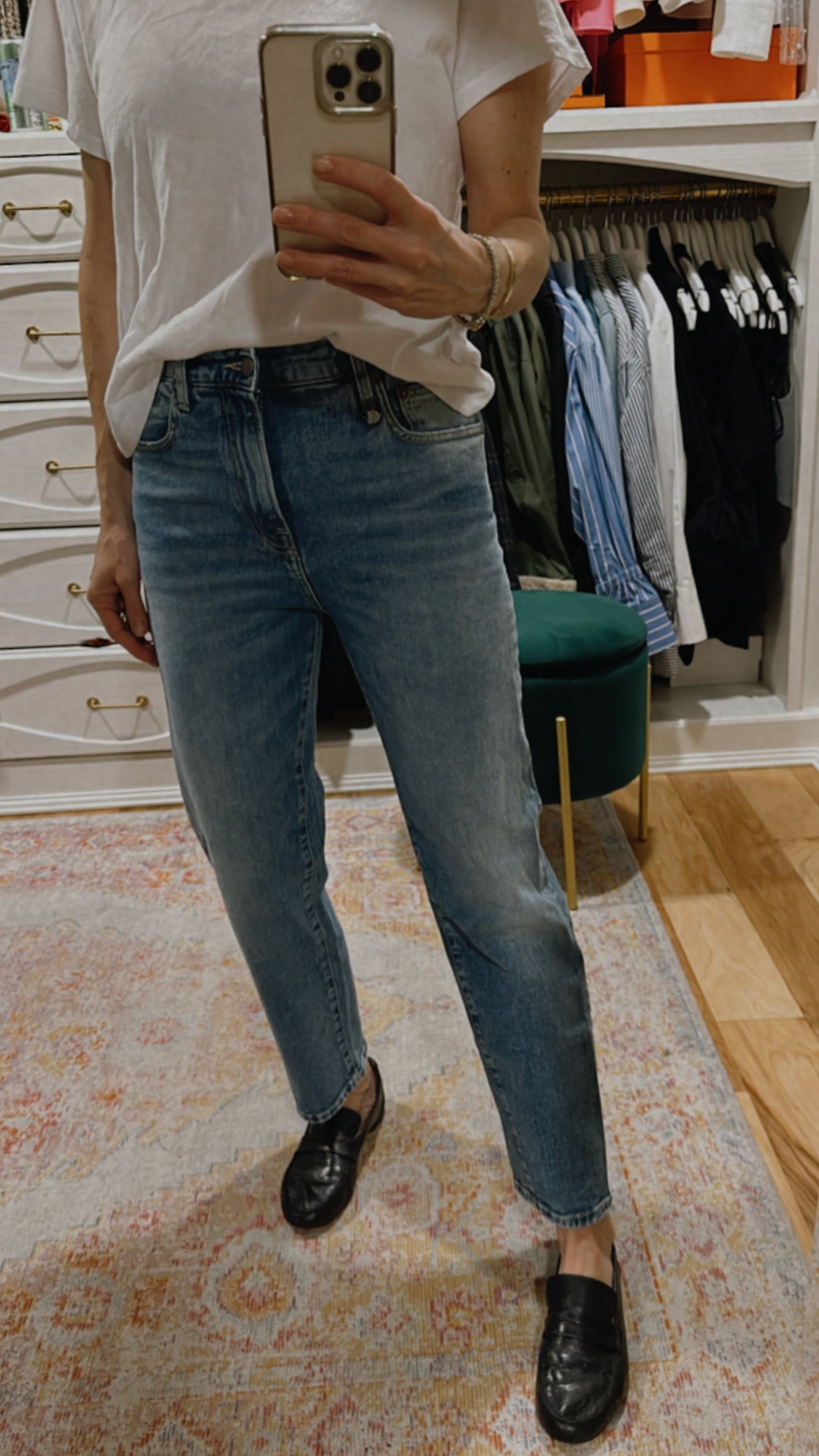 R13 'Shelley' Slim Denim