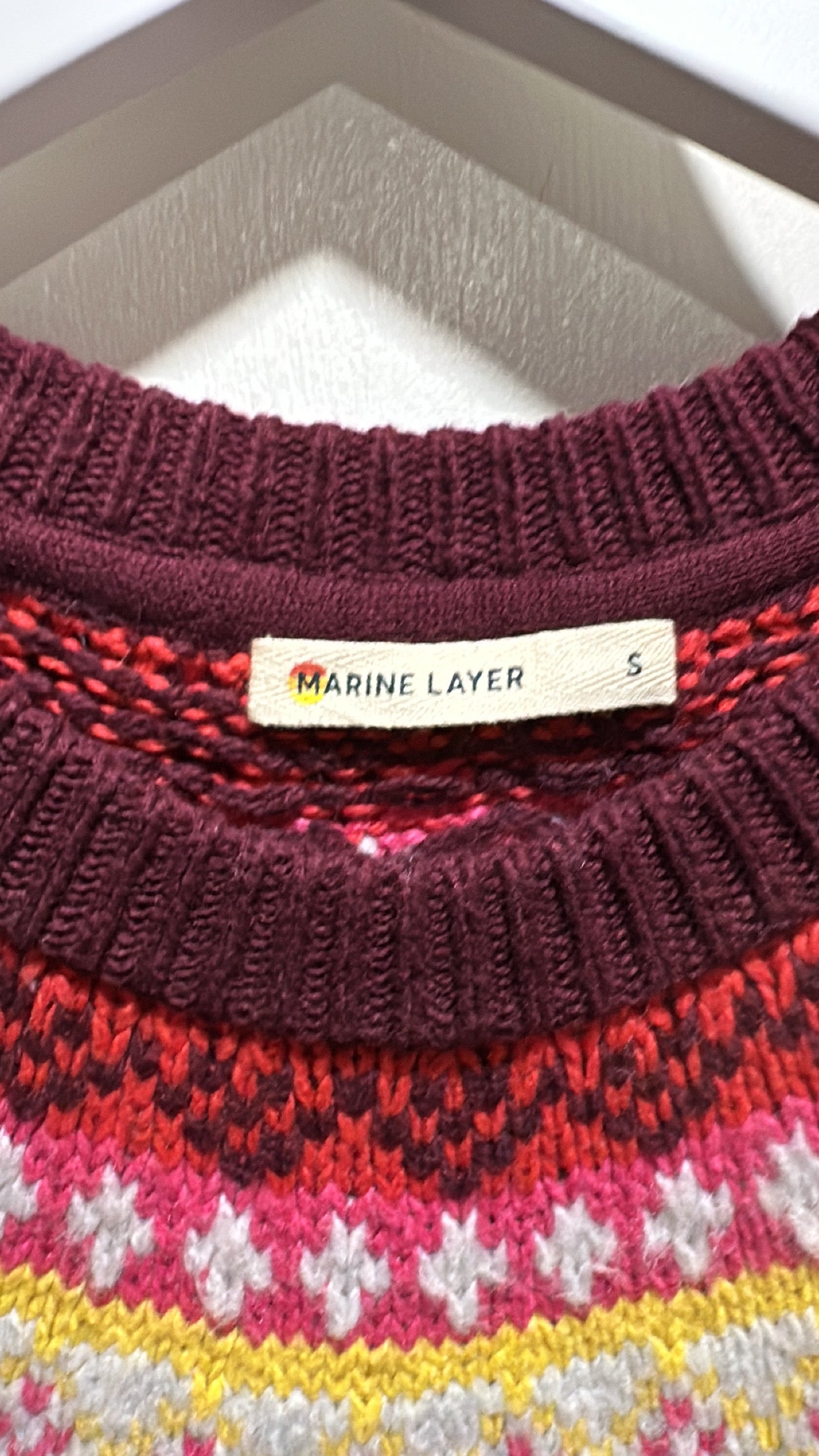 Marine Layer Fair Isle Sweater
