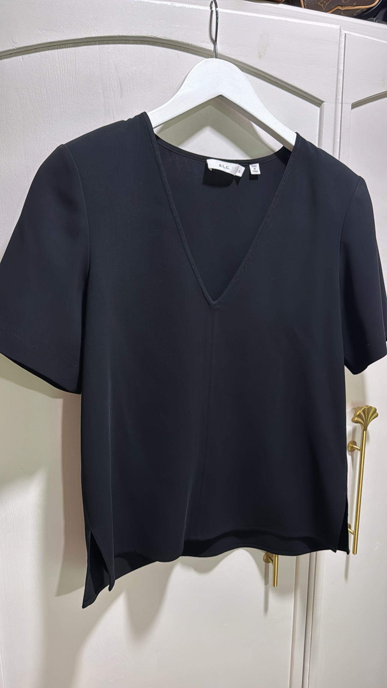 A.L.C. V-neck Blouse