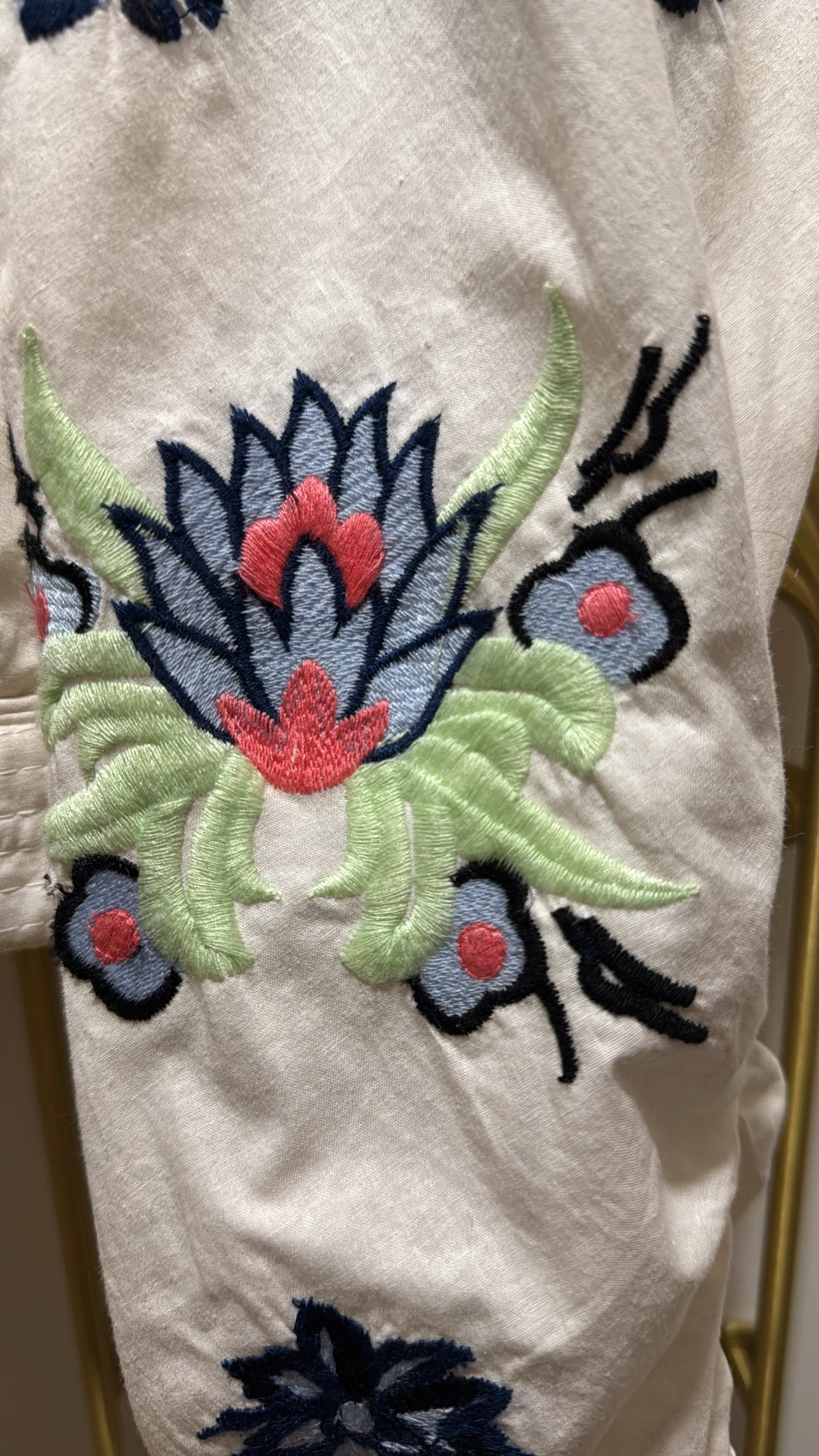 Maria Cher Embroidered Top