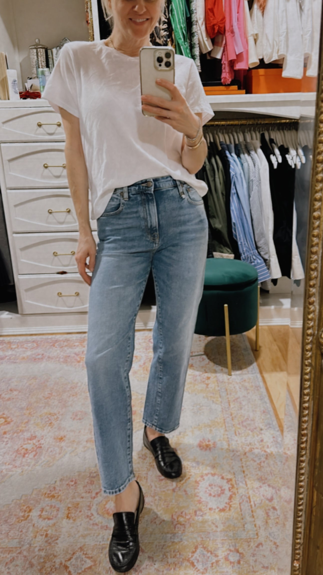 R13 'Shelley' Slim Denim