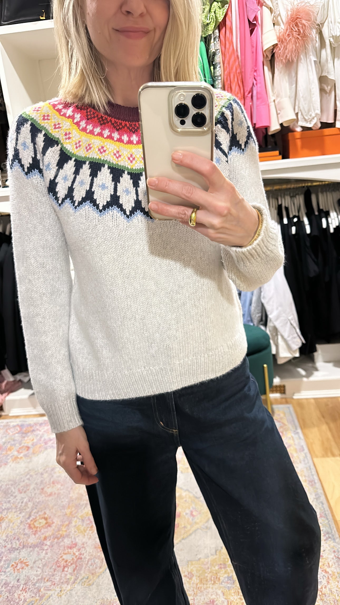 Marine Layer Fair Isle Sweater