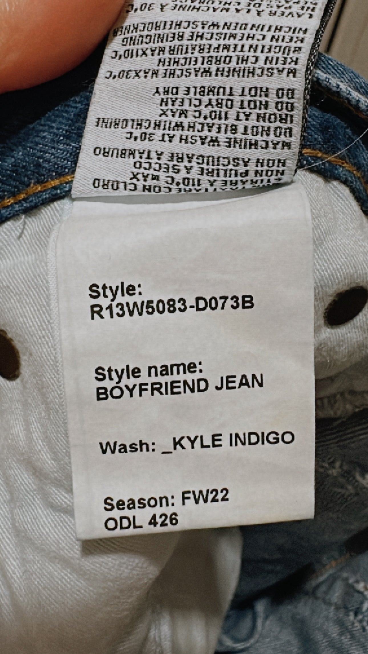 R13 'Boyfriend' in Kyle Indigo