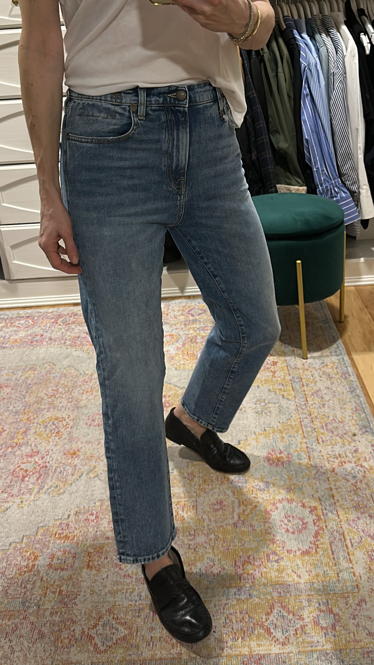 R13 'Shelley' Slim Denim