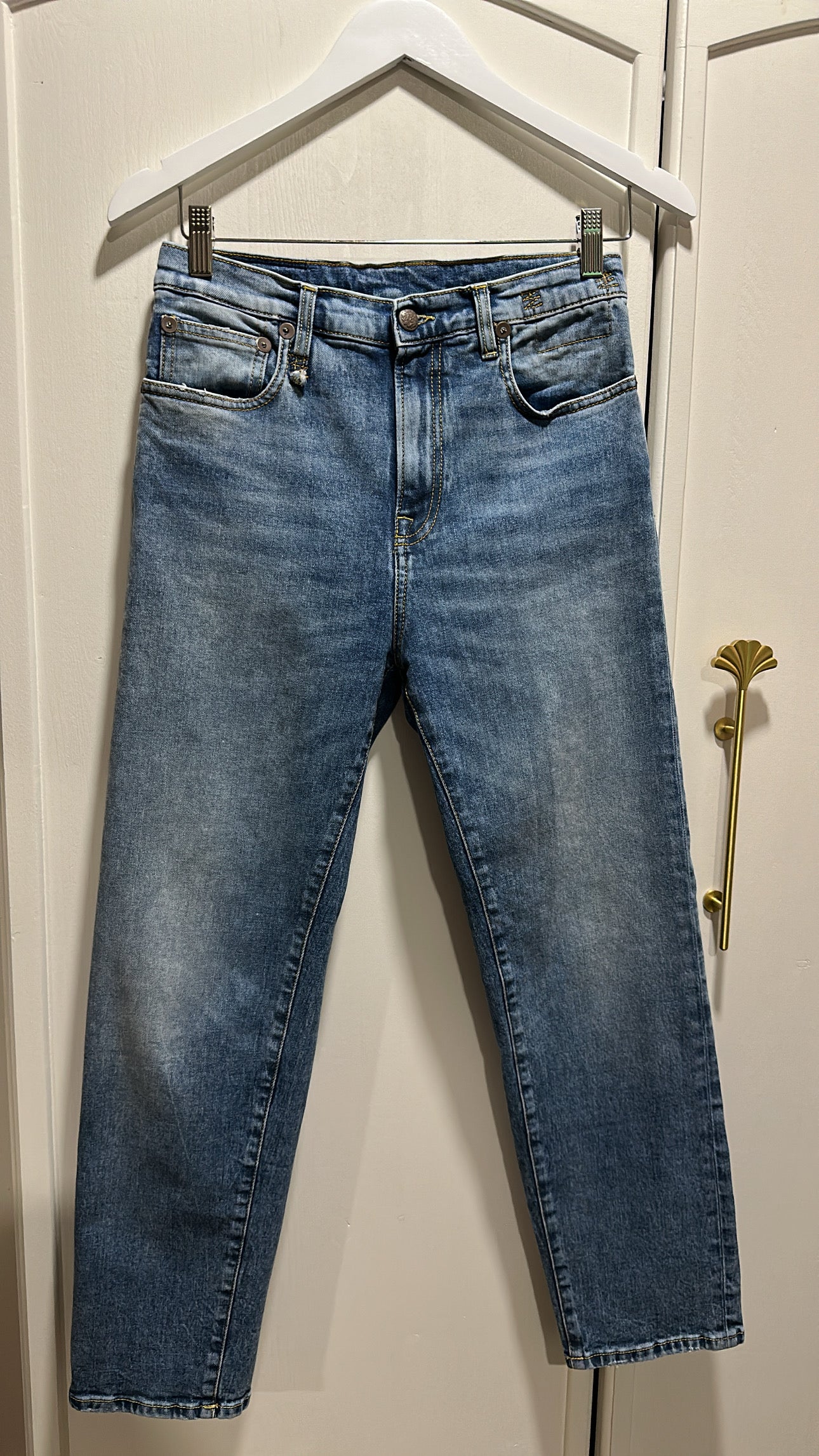 R13 'Shelley' Slim Denim
