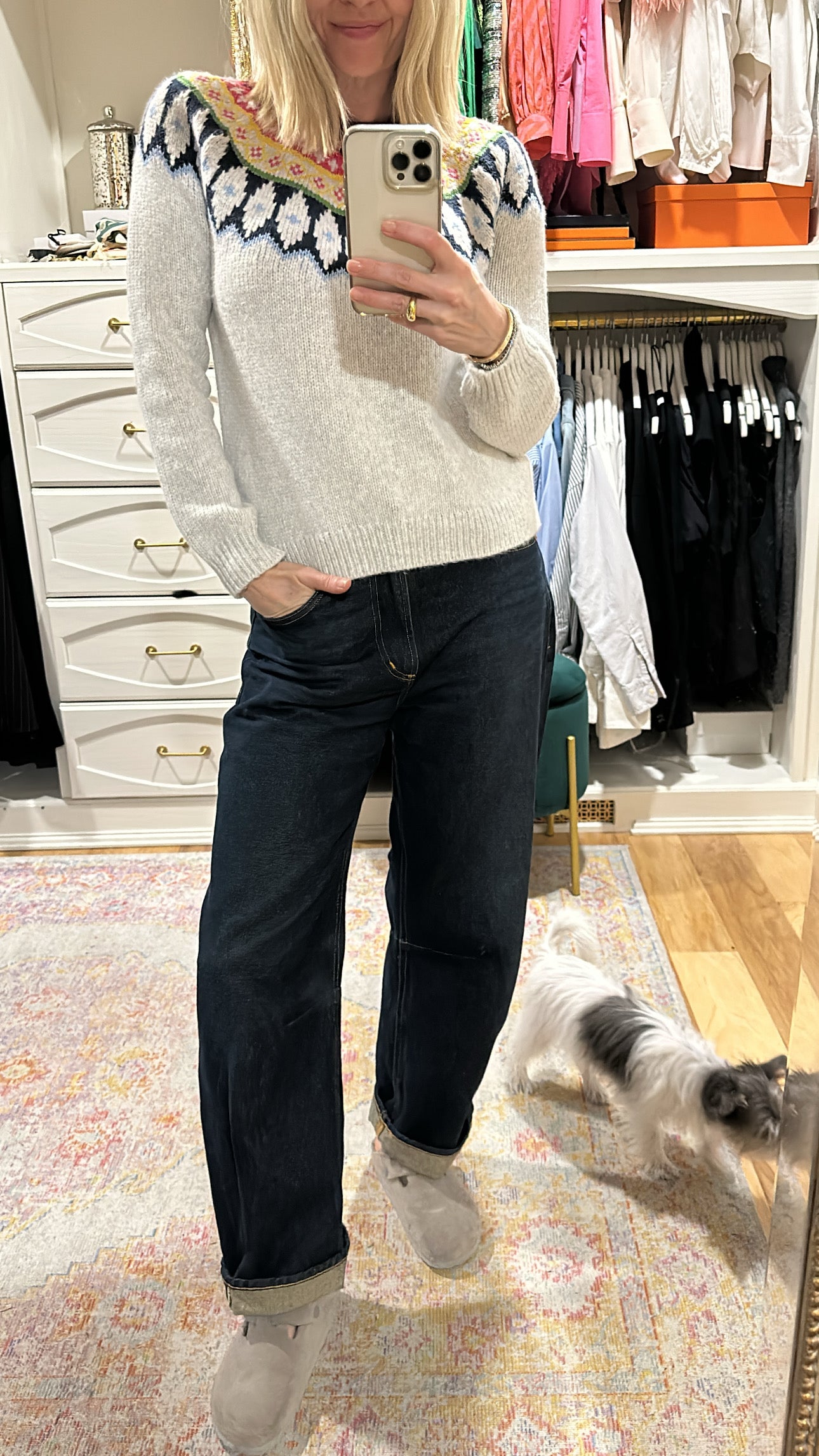 Marine Layer Fair Isle Sweater
