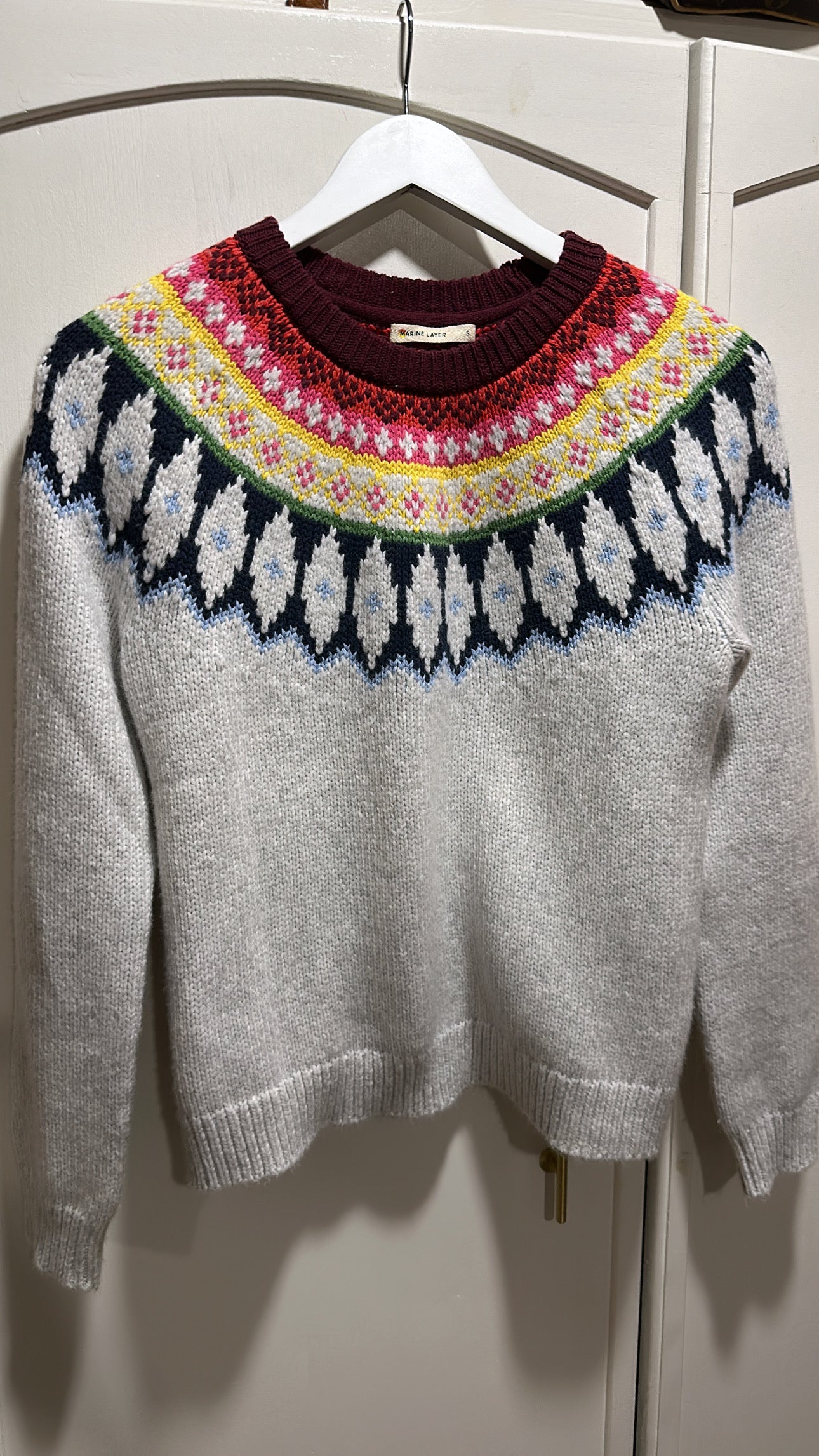 Marine Layer Fair Isle Sweater