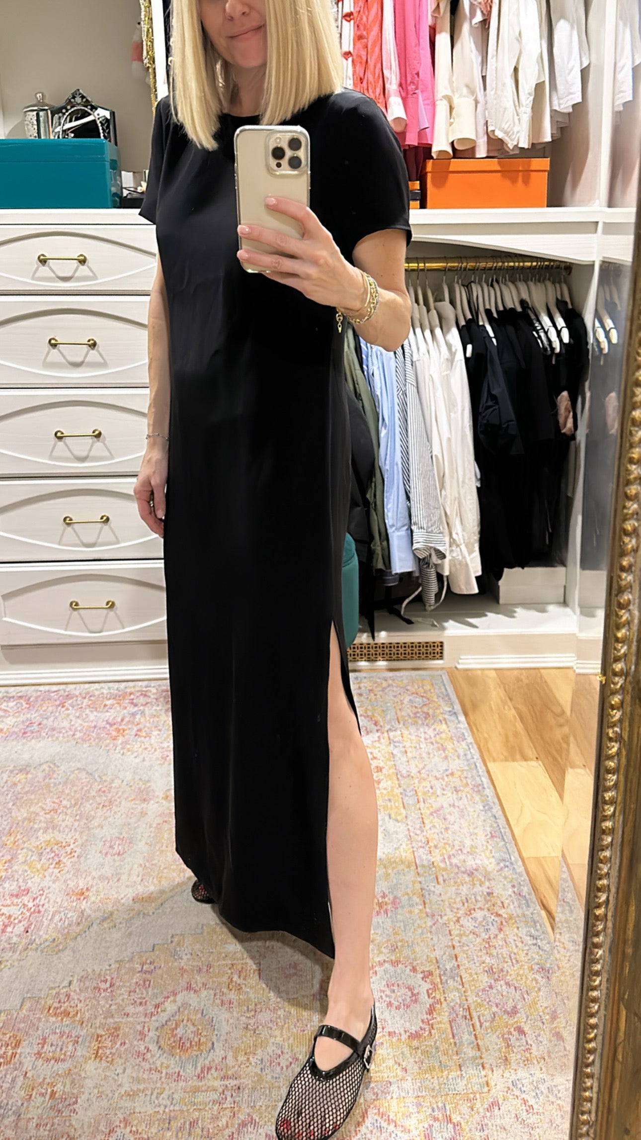 Silk Maxi dress