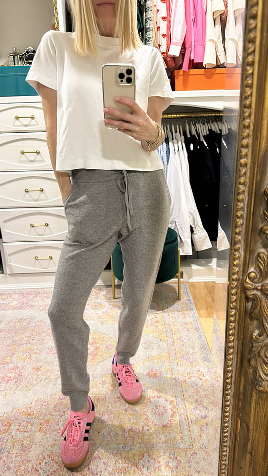 Cashmere sweatpants