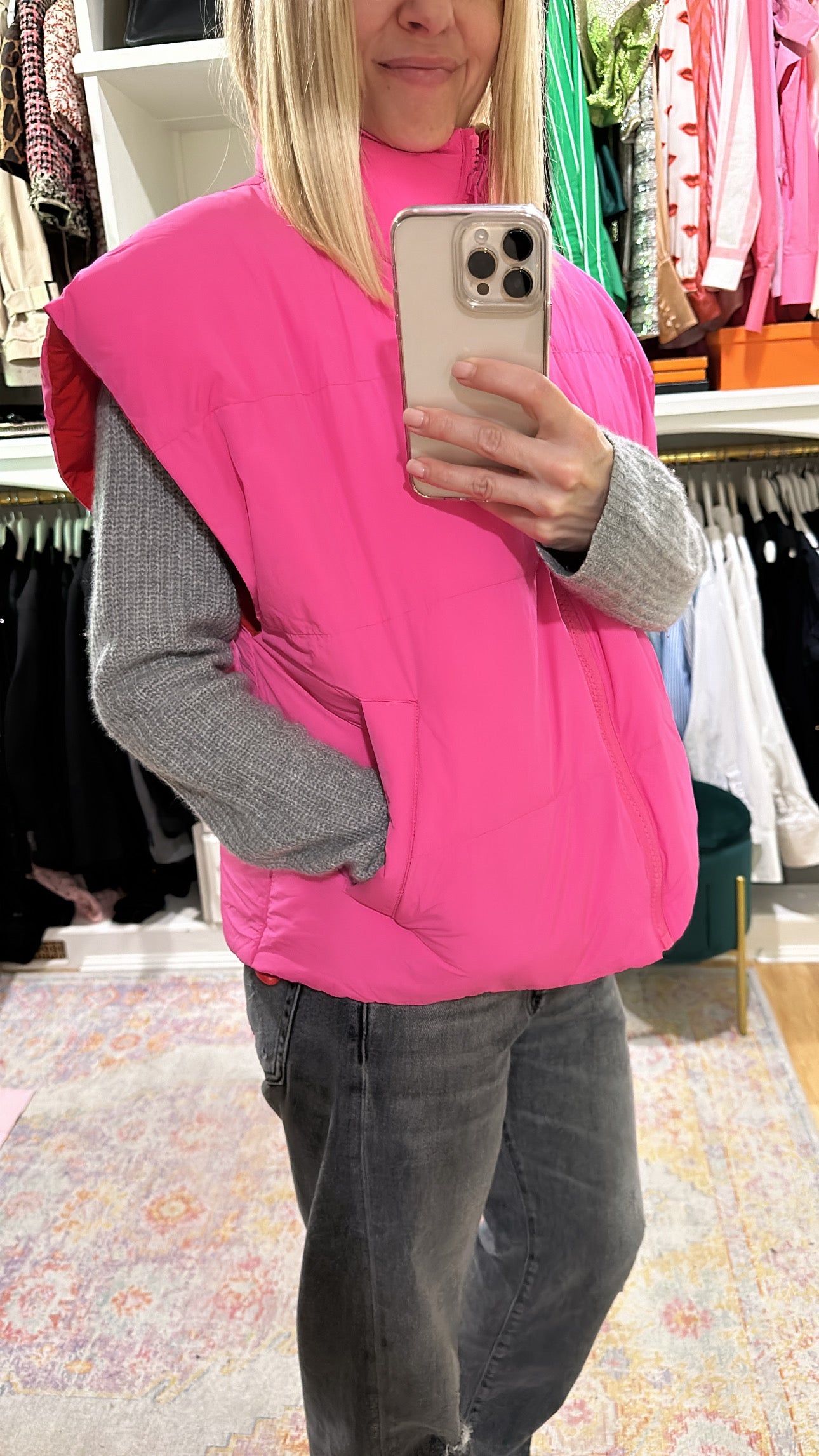 'Coldbod' Reversible Puffer Vest