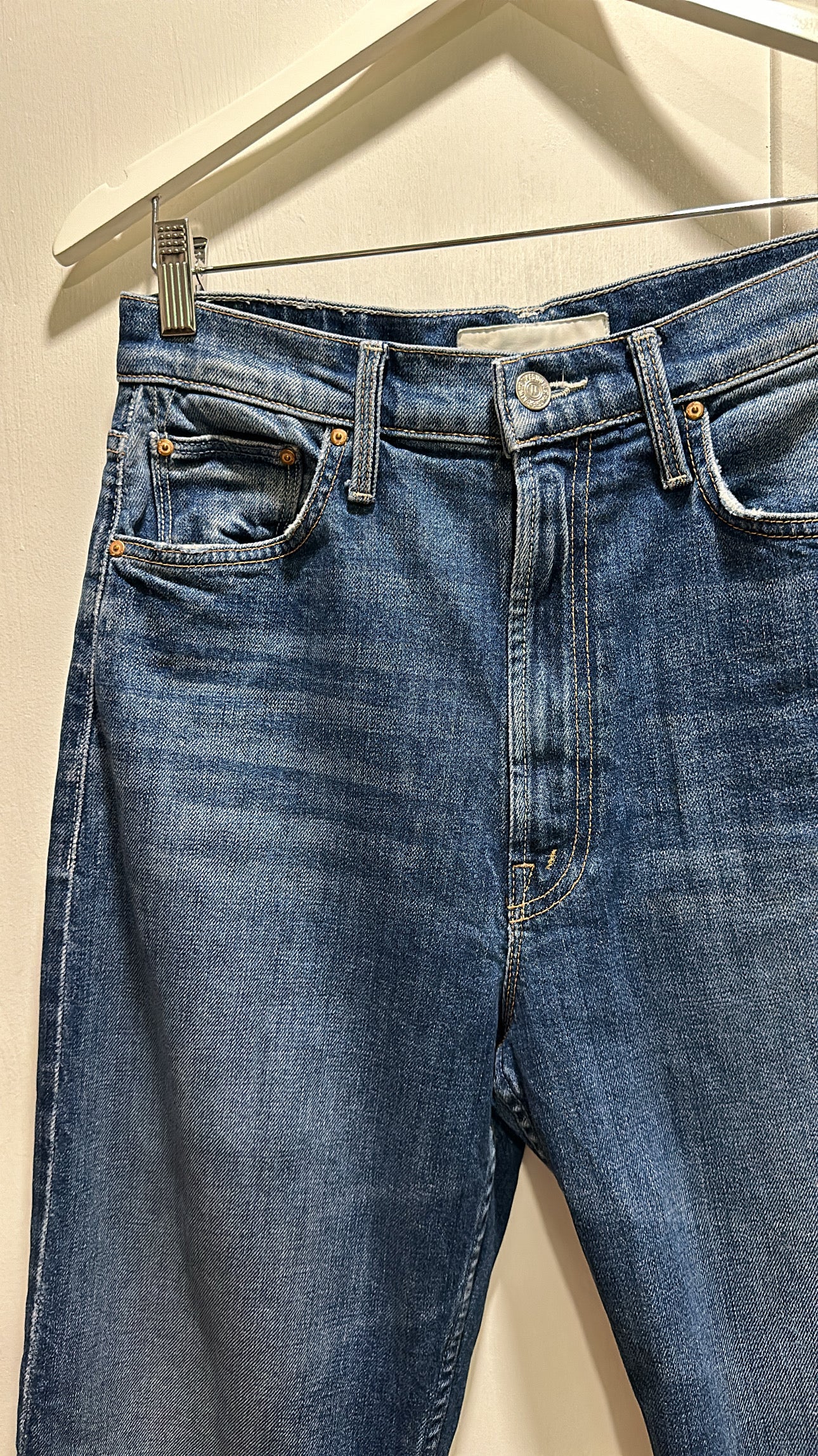 High waisted Study Hover denim